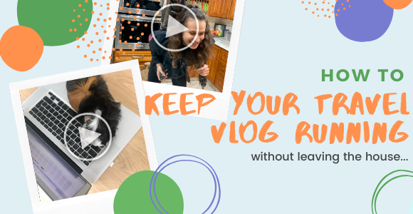 Travel vlog content ideas - blog cover image